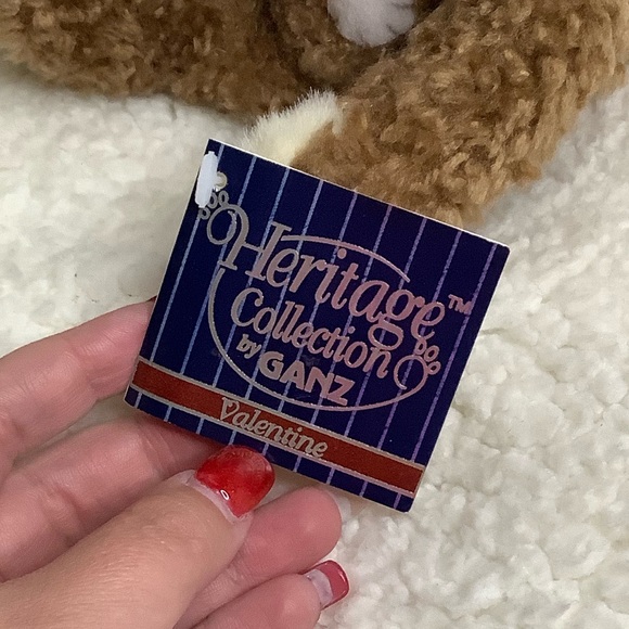 GANZ Heritage Collection 9 inch Valentine Eclair Bear Stuffed Animal Plush wTags - Picture 7 of 7